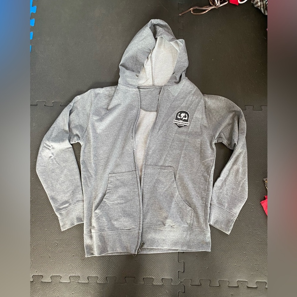 Rugged Maniac zipper hoodie, S